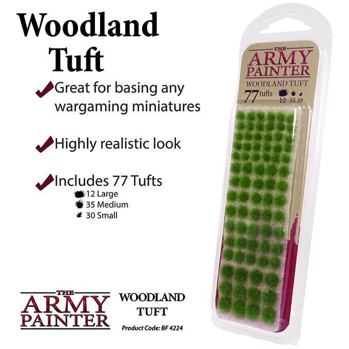 Army Painter Woodland Tuft basing materials for miniature painting at The Games Den