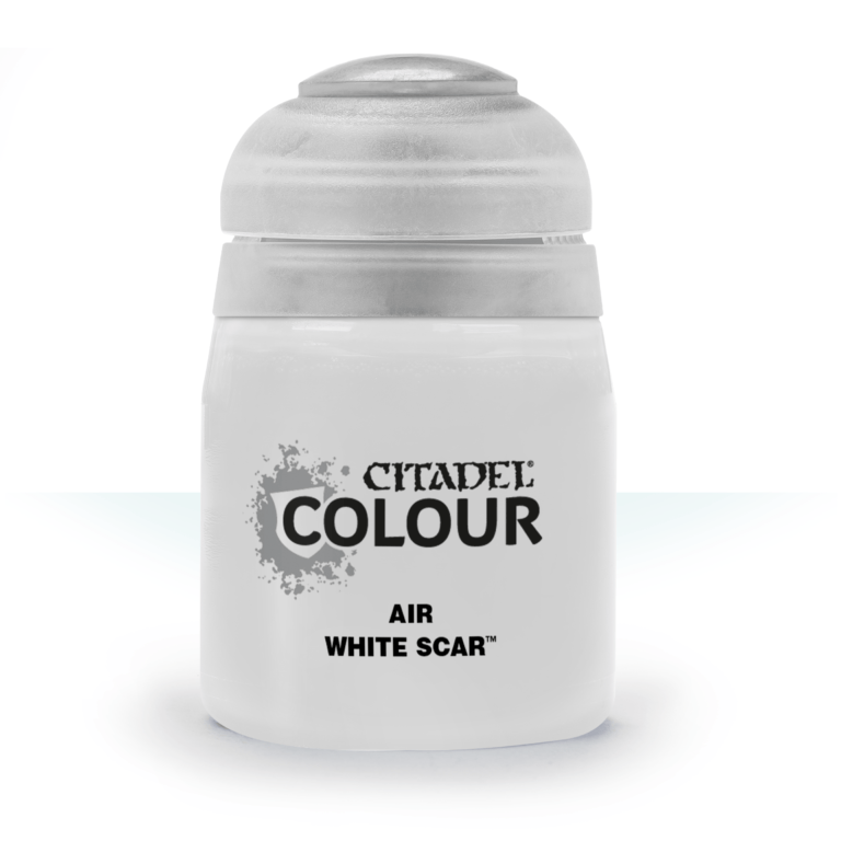 Games Workshop Citadel Air Paint White Scar - perfect for airbrushes and miniature painting